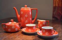 Koffieservies, 5 delig