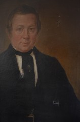 Olieverf schilderij portret man